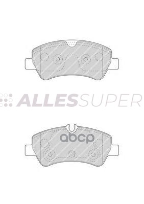 Ferodo FVR4398 Колодки тормозные задние  (для зад.привод.Ford)