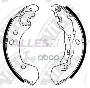 NiBK Колодки тормозные бар. FN1255