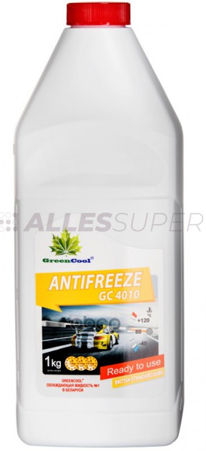 Антифриз GreenCool GC4010  желт. (1 кг)