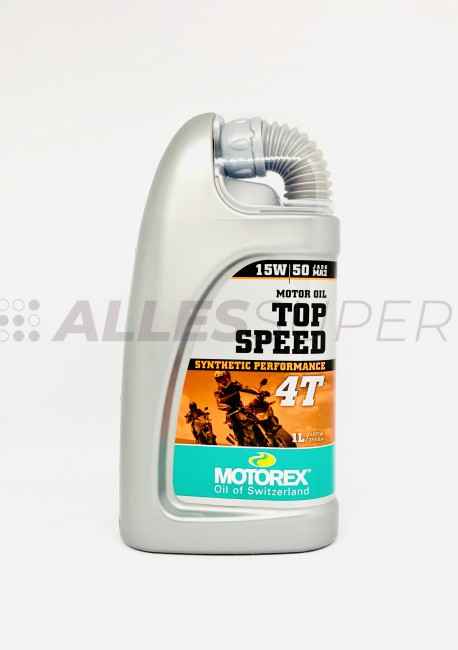 MOTOREX мото масло моторное TOP SPEED 4T 15W/50 JASO MA 2 (1л.)