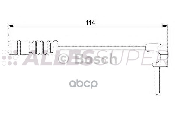 Датчик износа торм.колодок BOSCH (1987 473 011)