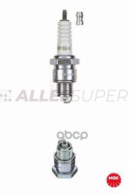 Свечи зажигания NGK  V-line  №3 (4553) BPR6H