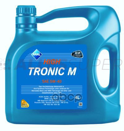 Aral масло High Tronic M 5W-40  (synt) 4л