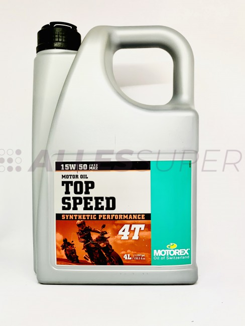 MOTOREX мото масло моторное TOP SPEED 4T 15W/50 JASO MA 2 (4л.)