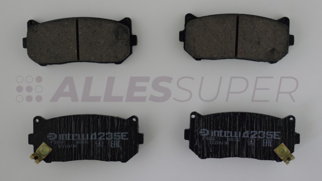 Колодка торм.задн D235E "INTELLI" к-т KIA Clarus/Carens/Credos/Sephia/Shuma/Spectra