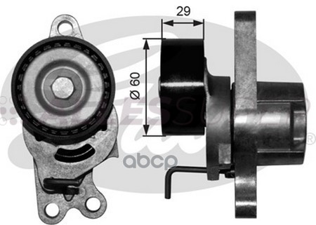 Gates Натяжной ролик пр. агрегатов DriveAlign T39055
