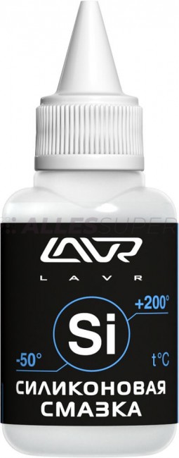 LAVR Ln1539 Силиконовая смазка  40 мл 1шт (12 шт в шоу-боксе) 