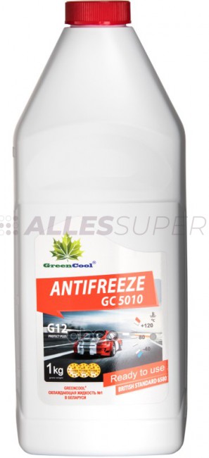 Антифриз GreenCool GC5010  красн. (1 кг)