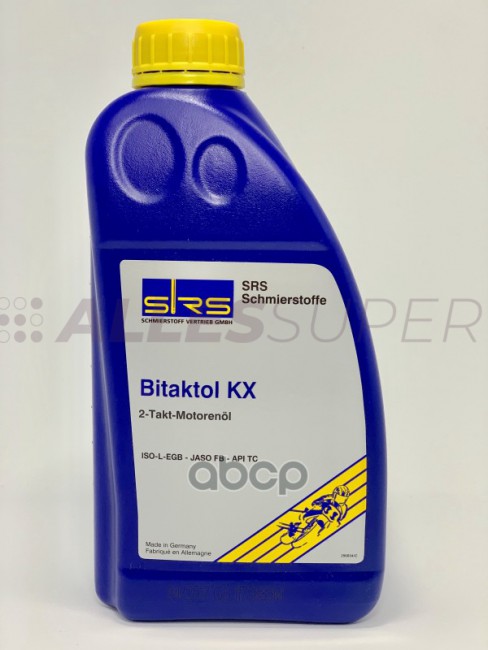SRS Масло моторное BITAKTOL KX для 2-тактных дв. (1 л.) SRS Масло моторное BITAKTOL KX для 2-тактных дв. (1 л.)