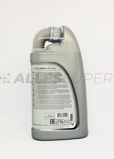 MOTOREX мото масло трансмиссионное GEAR OIL MOTO 10W/30 (1л.)