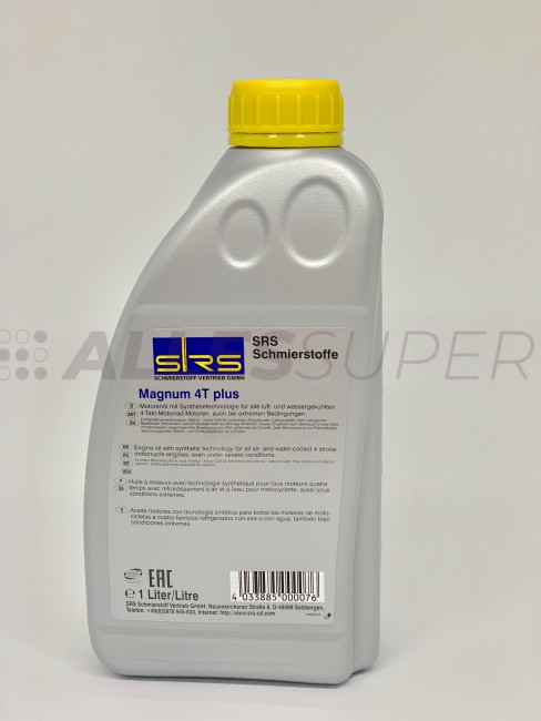 SRS Масло моторное Magnum 4T Plus 10W-40 СЕРАЯ БАНКА (1 л.)