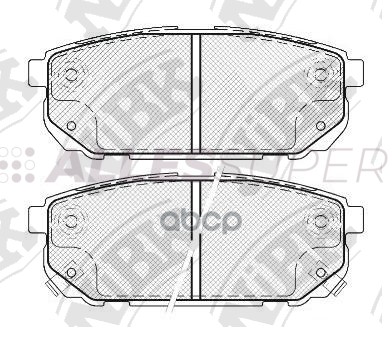 NIBK Колодки тормозные дисковые PN0798