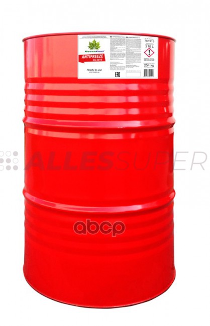 Антифриз GreenCool GC5010  красн. (210л)