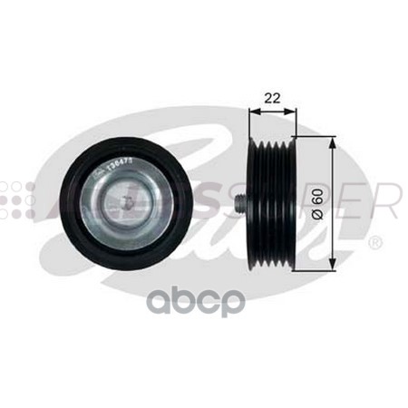 Gates Направляющий ролик пр. агрегатов DriveAlign T36473