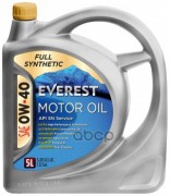 Everest Масло моторное 0W-40 (SP A3/B4) (full synt,) (5л)