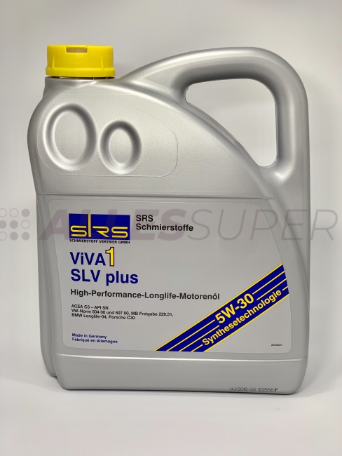 ьSRS Масло моторное VIVA 1 SLV plus 5W-30 (LL3) (4 л.)