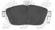 NIBK Колодки тормозные дисковые PN31009