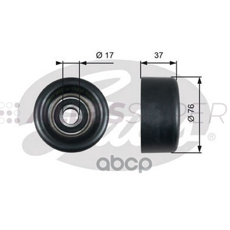 Gates Направляющий ролик пр. агрегатов DriveAlign T38028