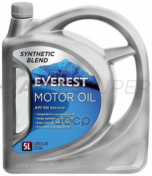 Everest Масло моторное 10W-40 SP (A3/B4) (5л)