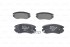 Колодки тормоз. передние BOSCH (BP953) 0 986 424 815 Hyundai,Kia