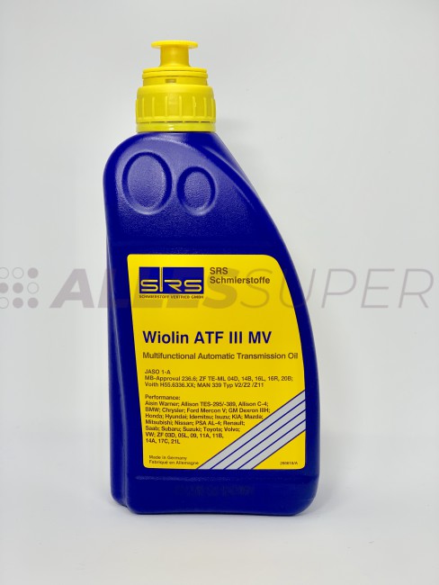 SRS Масло трансмиссионное Wiolin ATF III MV /GS 1238115E/ (1л) (КРАСНАЯ)