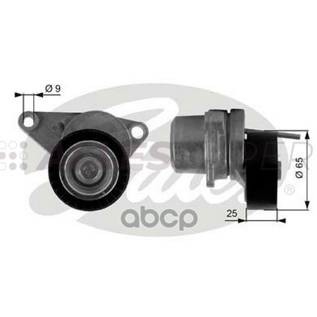 Gates Натяжной ролик пр. агрегатов DriveAlign T38313