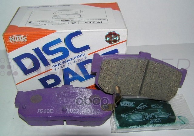 NiBK Колодки тормозные дисковые PN2201