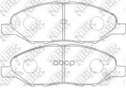NiBK Колодки тормозные дисковые PN2452