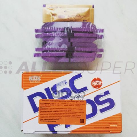 NiBK Колодки тормозные дисковые PN2466