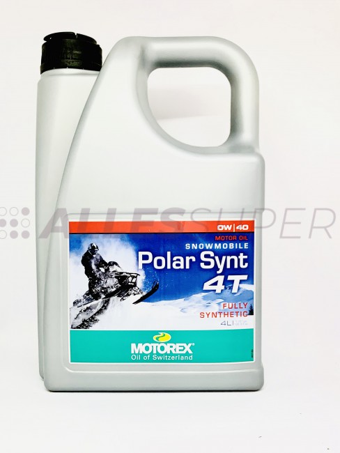 MOTOREX мото масло моторное SNOWMOBILE POLAR SINT 4T 0W40 (4л.)