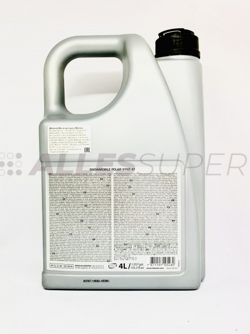 MOTOREX мото масло моторное SNOWMOBILE POLAR SINT 4T 0W40 (4л.)