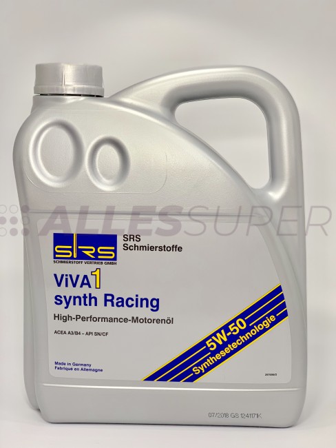 SRS Масло моторное VIVA 1 synth racing 5W-50 (4 л.)