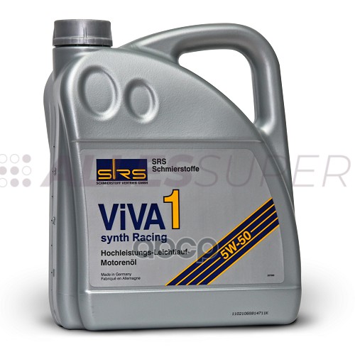 SRS Масло моторное VIVA 1 synth racing 5W-50 (4 л.) SRS Масло моторное VIVA 1 synth racing 5W-50 (4 л.)