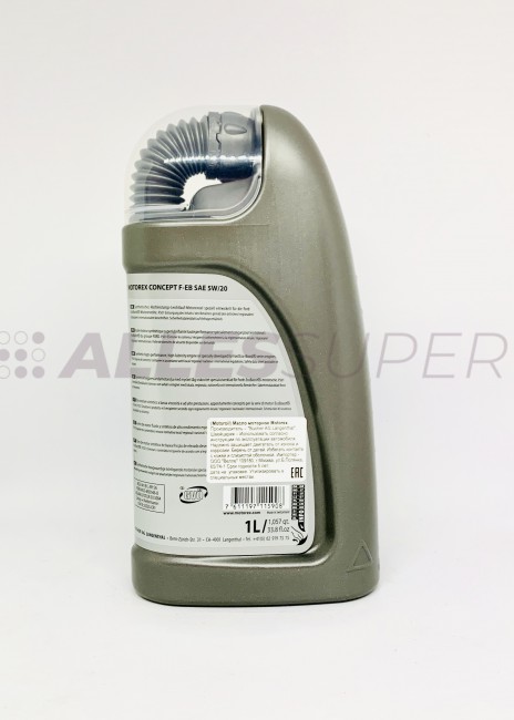 MOTOREX Масло моторное CONCEPT F-EB SAE 5W/20 (1л)  Ford EcoBoost