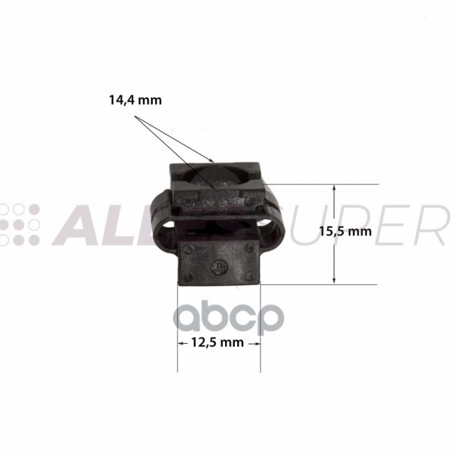 ONE Клипса автомобильная (автокрепеж) 1шт FIX1507