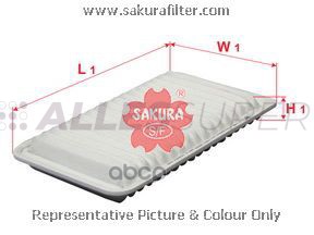 Sakura Фильтр воздушный A1189 Sakura Фильтр воздушный A1189