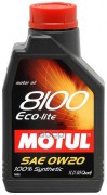 MOTUL 8100 ECO-lite  0W20  (1 л)  