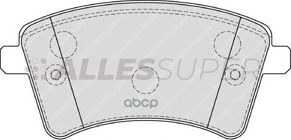 Ferodo FDB4185 Колодки тормозные передние