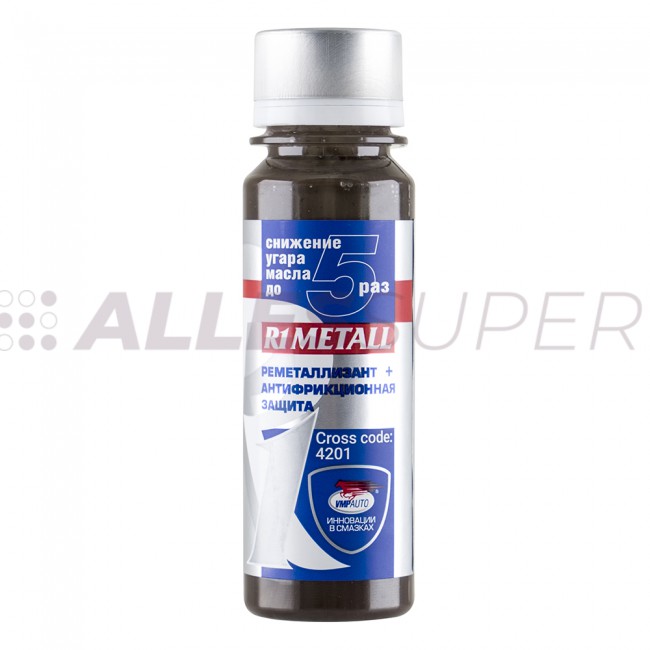 ВМПАВТО Присадка для двигателя R1 Metall /4201/ (50 мл.) ВМПАВТО Присадка для двигателя R1 Metall /4201/ (50 мл.)