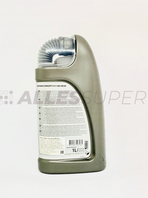 MOTOREX Масло моторное CONCEPT X-C1 SAE 5W/30 (1л)  JAGUAR, LAND ROVER и MAZDA.