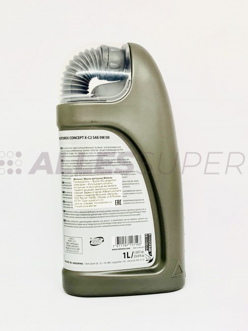 MOTOREX Масло моторное CONCEPT X-C2 SAE 0W/30 (1л)   PSA 