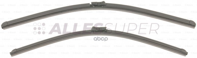 Aerotwin A430S ст/оч-ли BOSCH (600мм./530 мм.) 3397007430 VW Tiguan Aerotwin A430S ст/оч-ли BOSCH (600мм./530 мм.) 3397007430 VW Tiguan