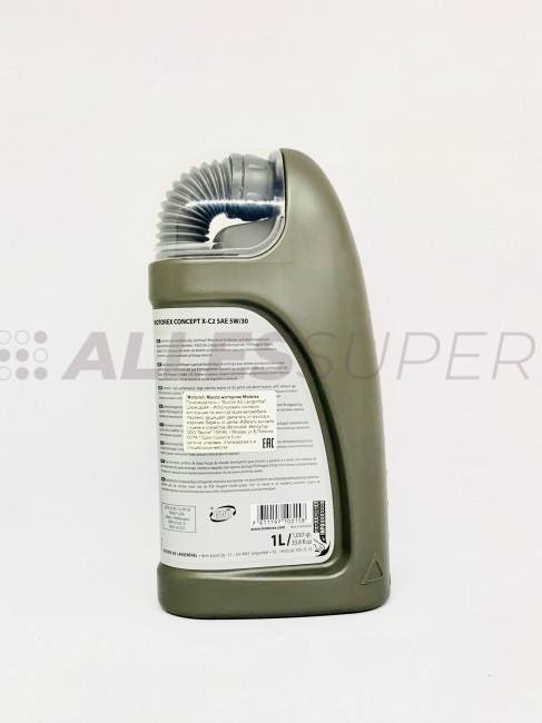 MOTOREX Масло моторное CONCEPT X-C2 SAE 5W/30 (1л)  PSA Peugeot-Citroën Group