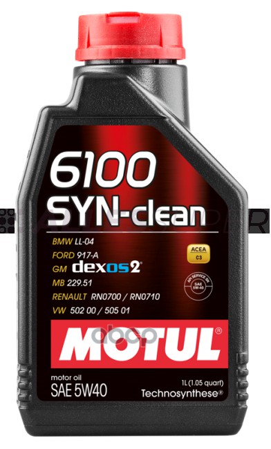 MOTUL 6100 SYN-CLEAN  5W40  (1л.)