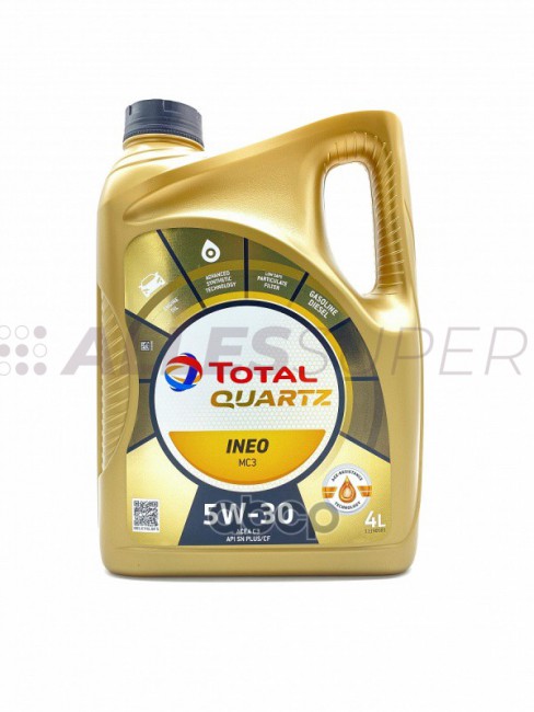 TOTAL QUARTZ INEO MC3 5W-30 4л. Масло моторное TOTAL QUARTZ INEO MC3 5W-30 4л. Масло моторное