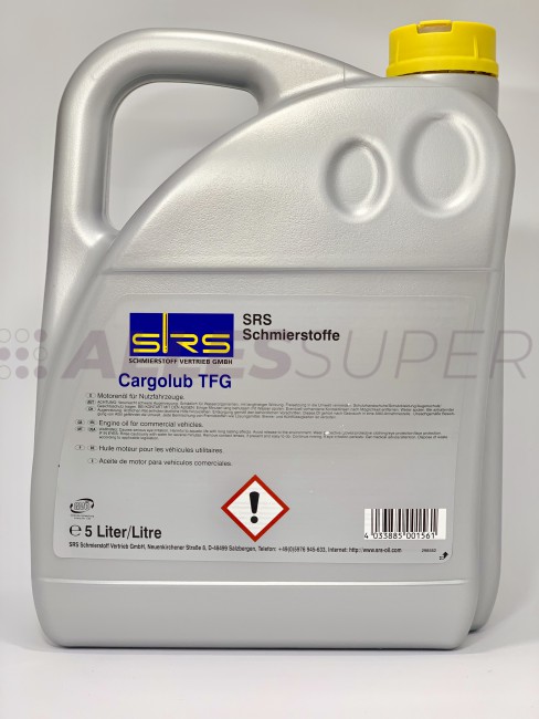 ьььSRS Масло моторное Cargolub TFG 10W-40 E4/E7 (5 л.) UHPD