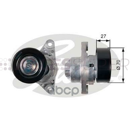 Gates Натяжной ролик пр. агрегатов DriveAlign T38273