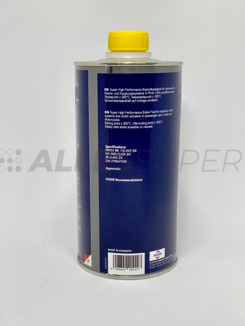 Pentosin Super DOT 4 жидкость тормозная (1л)