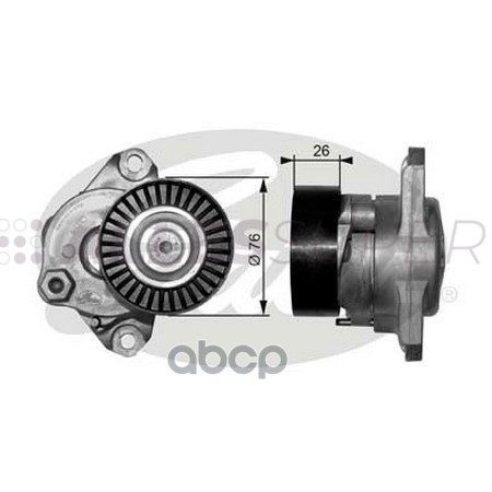 Gates Натяжной ролик пр. агрегатов DriveAlign T38319