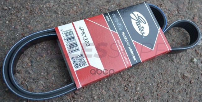 Gates Поликлиновый ремень пр. агрегатов Micro-V 6PK1203